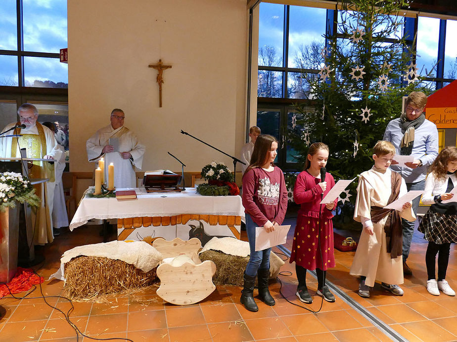 Kinderchristmette mit Krippenspiel (Foto: Karl-Franz Thiede)